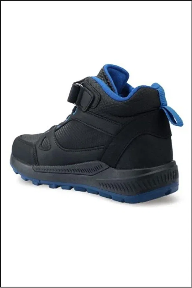 Детские ботинки для девочек на плоской подошве Slazenger, Black / Saks Blue — фото 3