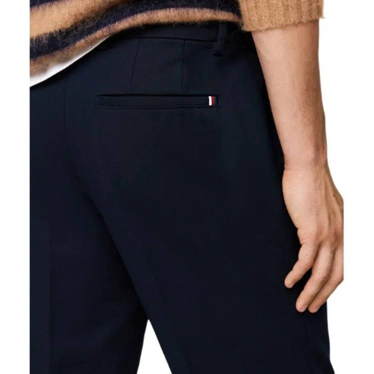 Мужские брюки из костюмной ткани Tommy Hilfiger, Navy Blue DW5 — фото 4