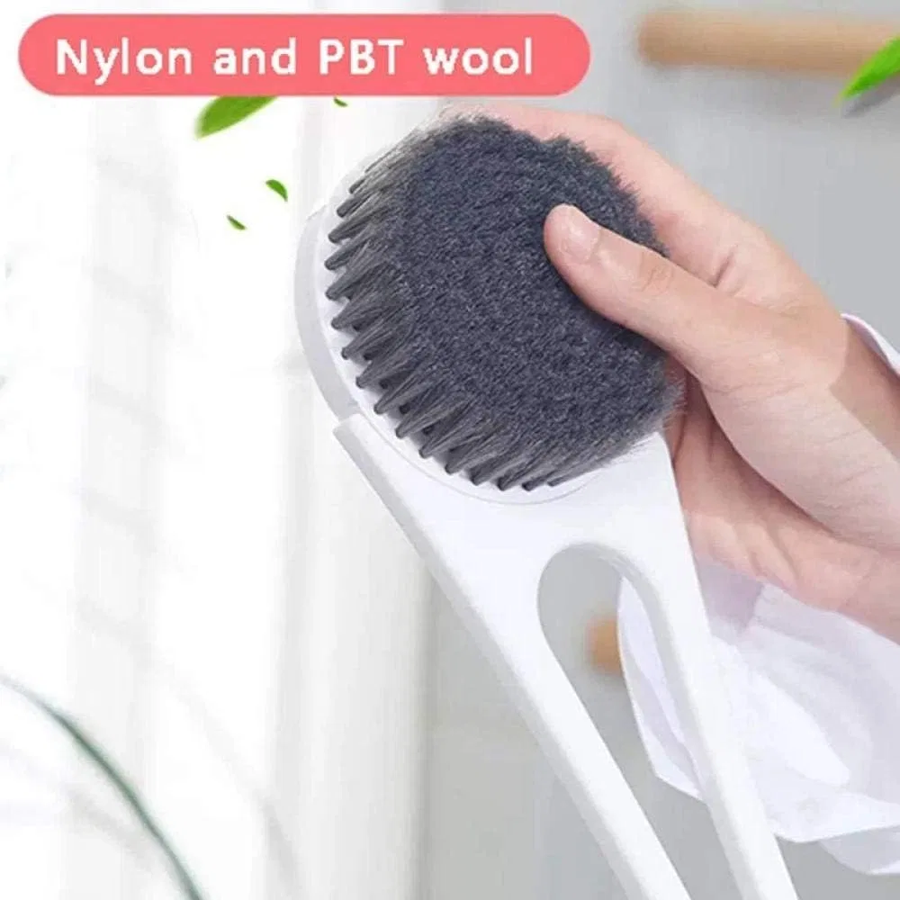 Щетка для душа Body Brush со сменными насадками, SlimpleStudio, 3 насадки, 47x10x5 см — фото 3
