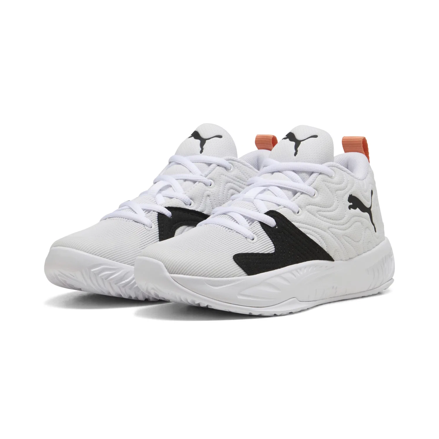 Кроссовки Puma Athletic Shoes Court Pro 3 белого цвета — фото 2