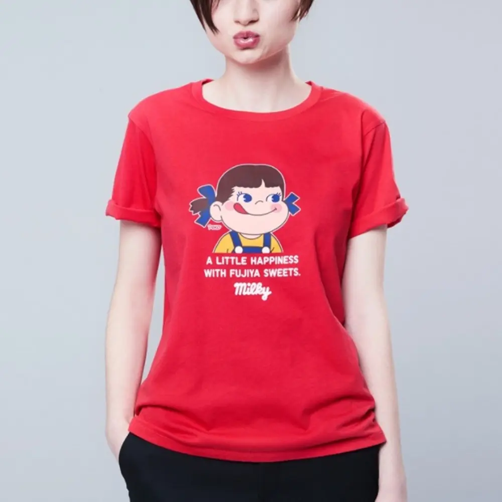 Футболка женская Uniqlo розовая — фото 2