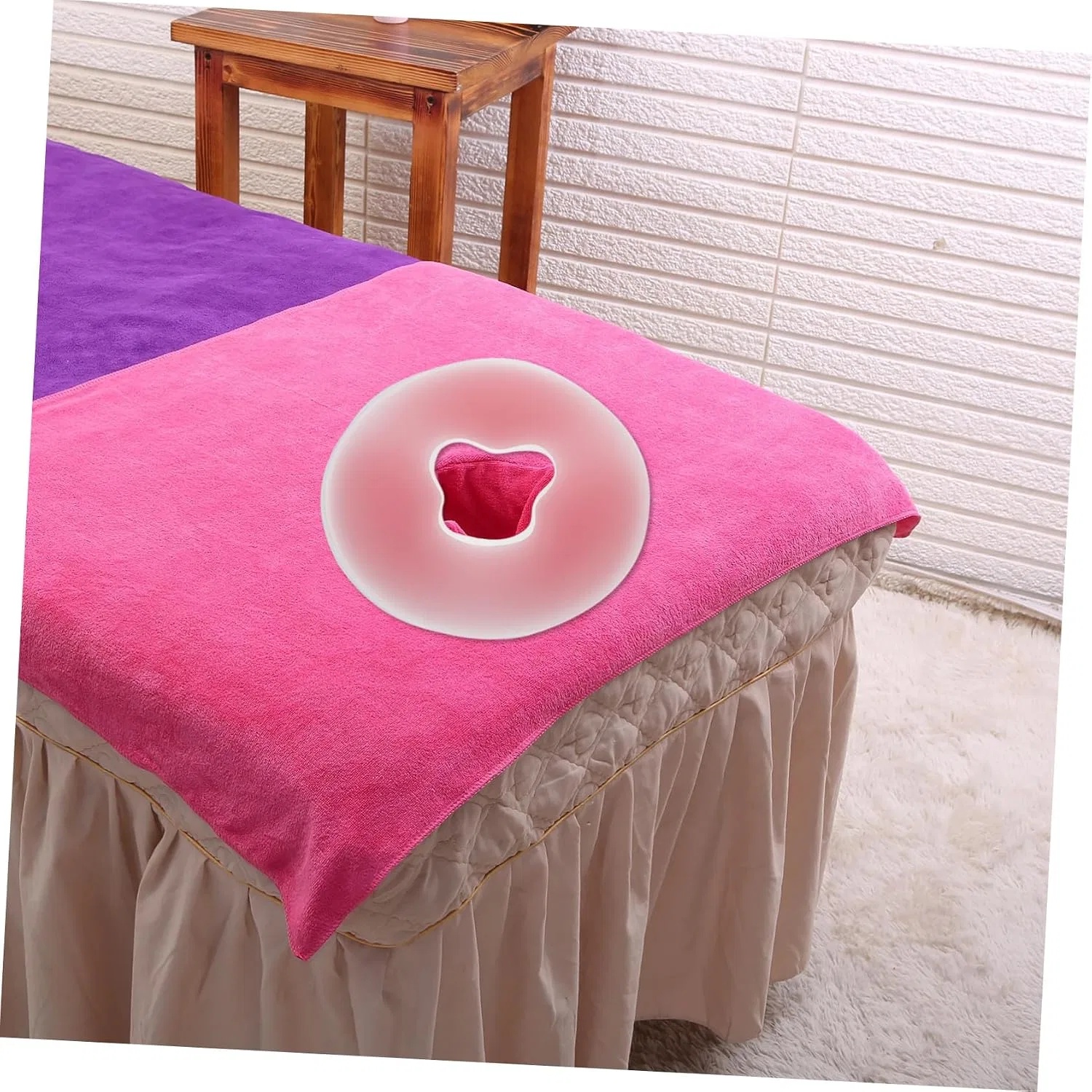 Подушка для лица из силикона Cabilock, 750 г, Rosa — фото 3