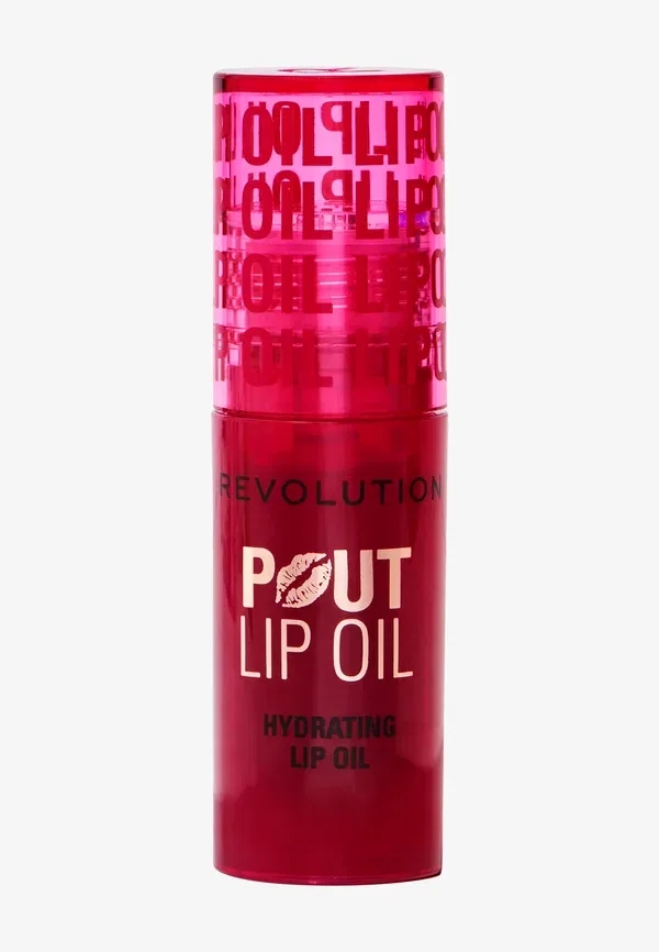 Масло для губ с вишневым маслом Revolution Pout Lip Oil Makeup Revolution, cherry red, 3 мл — фото 2