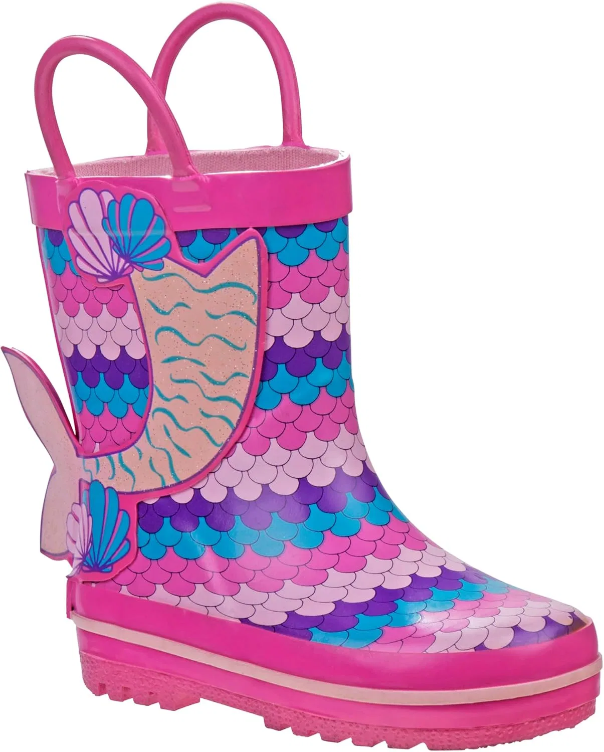 Детские резиновые сапоги для девочек Josmo, Pink Multi