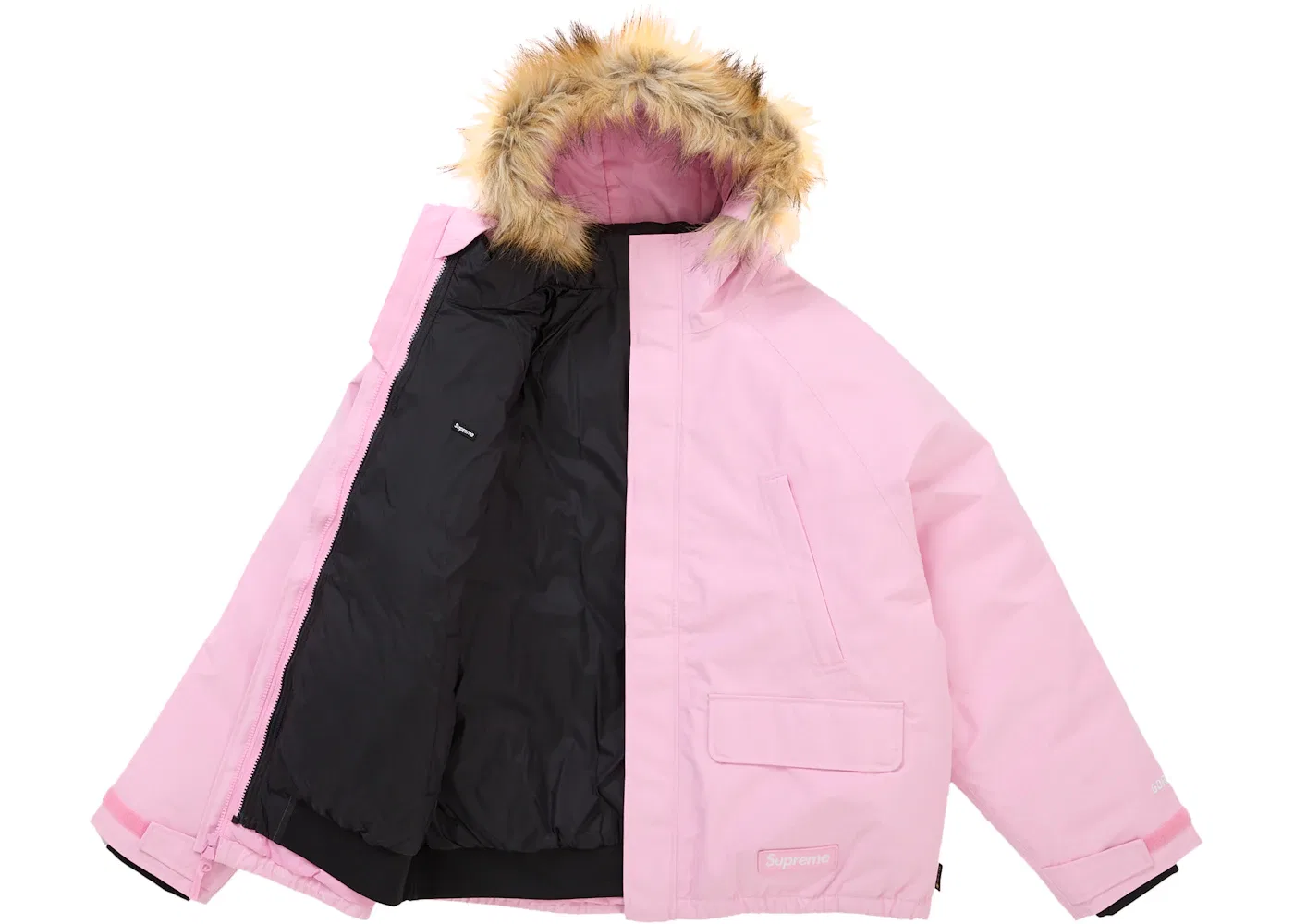Мужская куртка-парка 2-в-1 с утеплителем Supreme GORE-TEX, Light Pink — фото 2