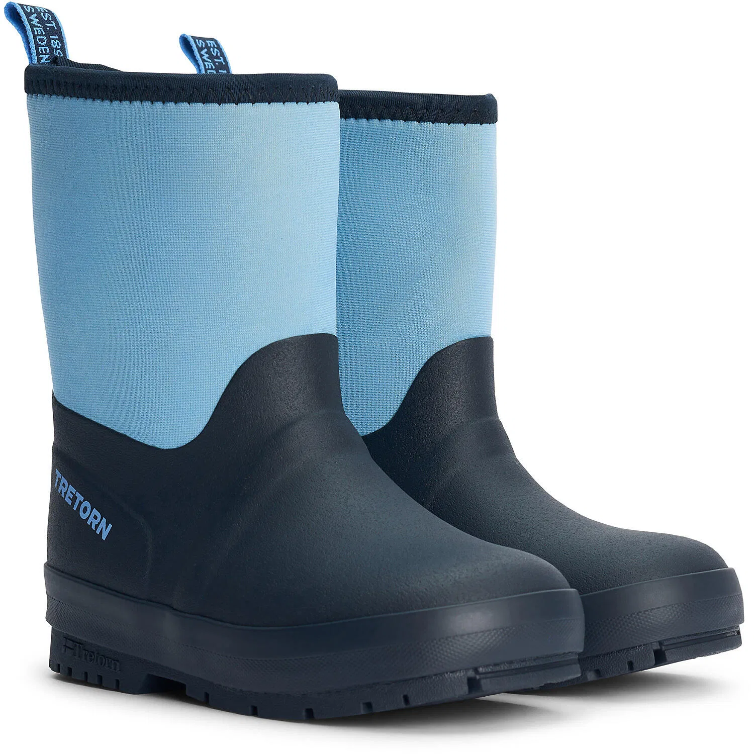 Детские сапоги резиновые с неопреном KIDS KULING NEOPRENE Tretorn, Blau — фото 3