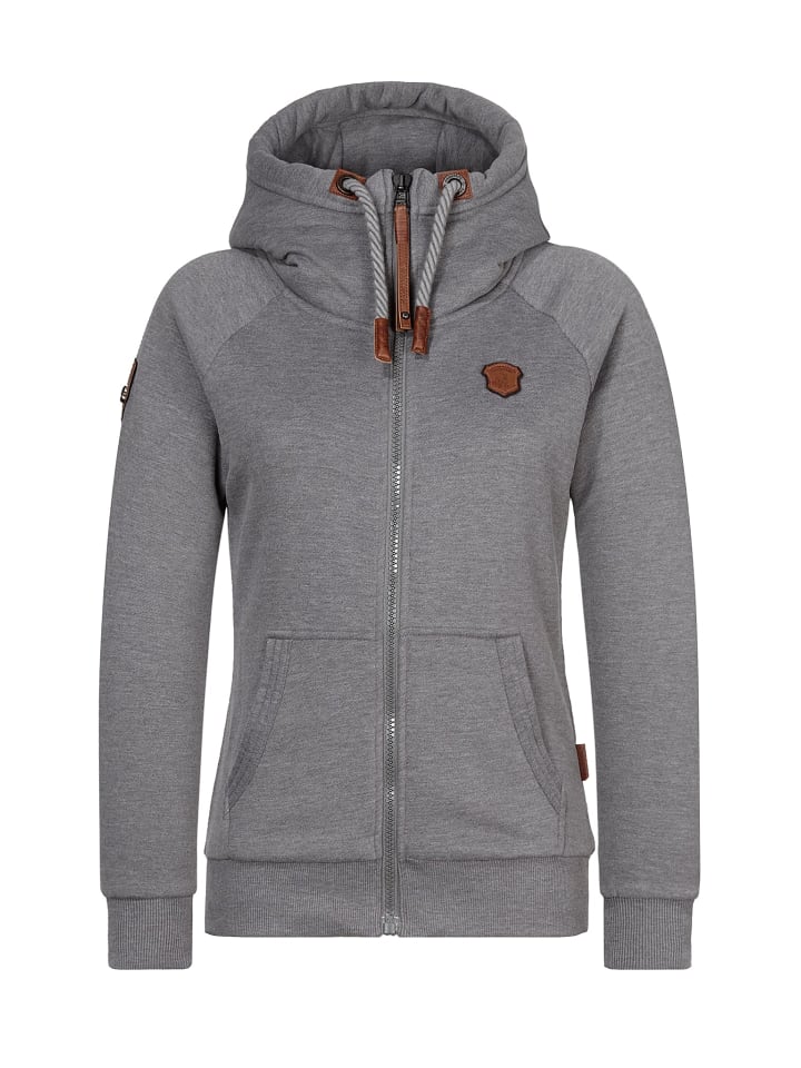 

Naketano Толстовка с капюшоном Brazzo темно-серого меланжевого цвета