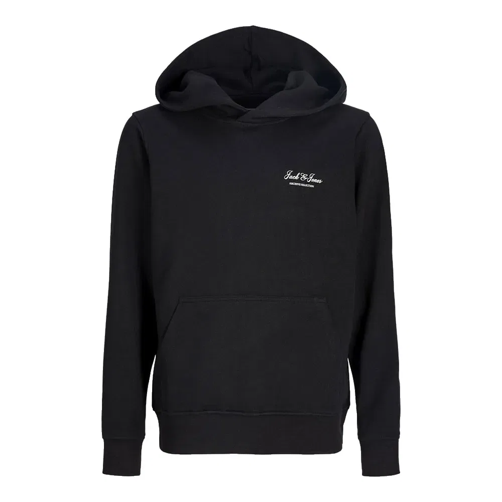 Детское худи с принтом Archive Graphic Jack & jones, Black — фото 3