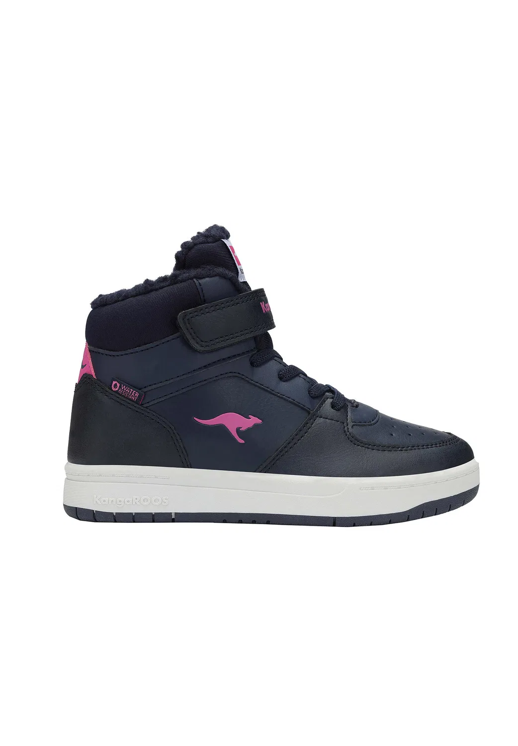 Детские утепленные кроссовки с высоким верхом K-CP Bound Mid EV High-Top Kangaroos, Dunkelblau — фото 2