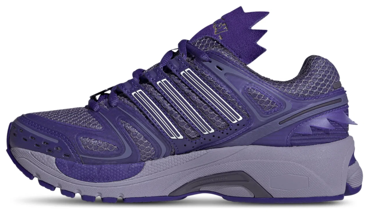 Детские кроссовки для мальчиков с дышащим сетчатым верхом Adidas Originals x Pokemon Adistar Control 5, Purple/Energy Ink/Magic Lilac — фото 2