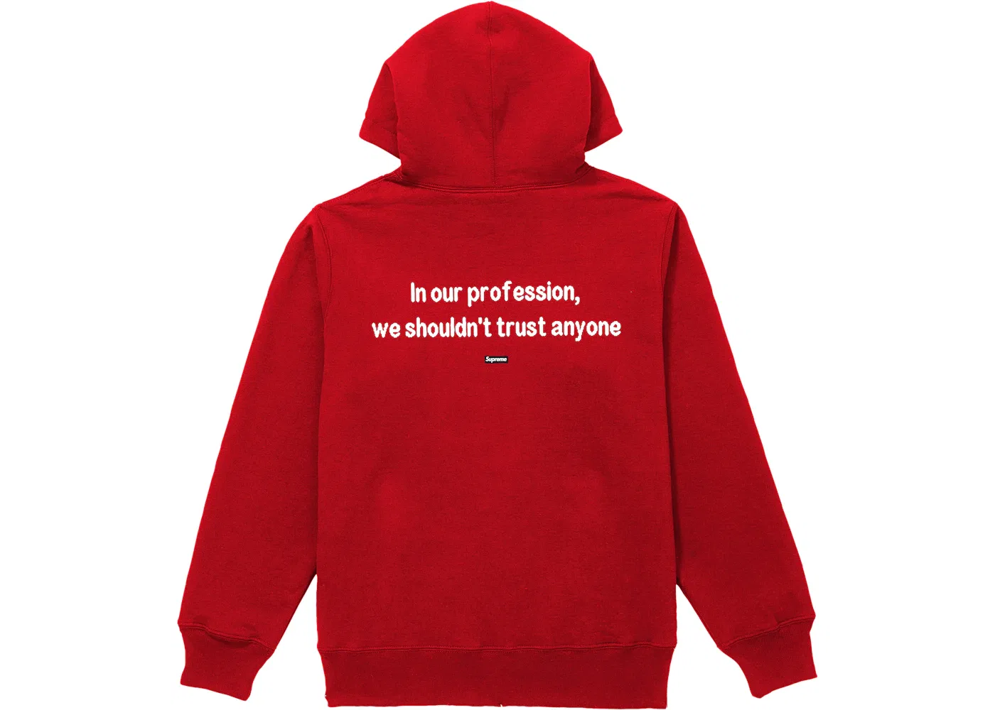 Мужская худи Supreme The Killer, Red — фото 2