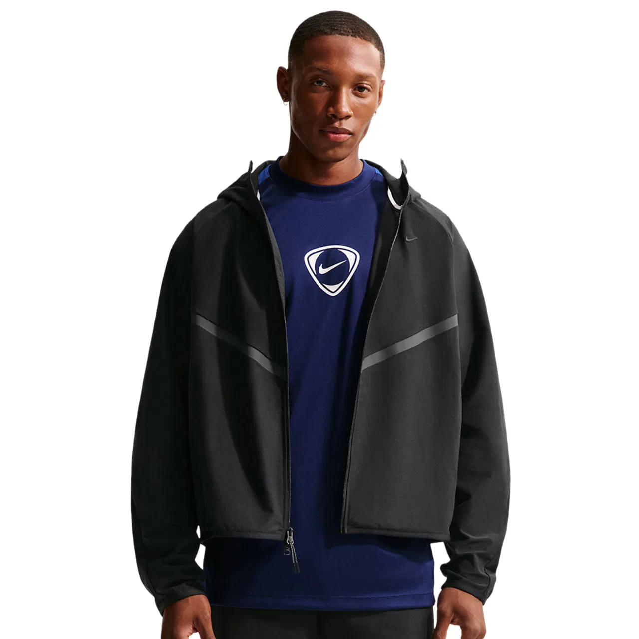 Мужская куртка Tech Shori Knit Full-Zip Nike, черный