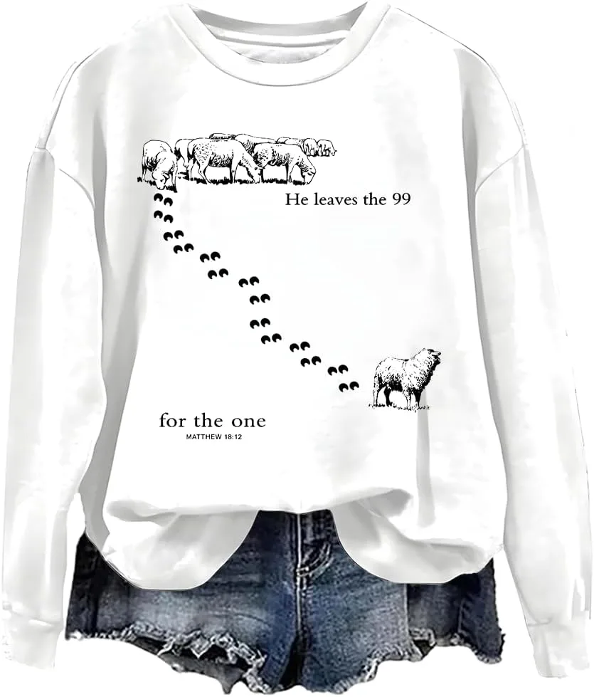 

Толстовка He Leaves The 99 For The One woati