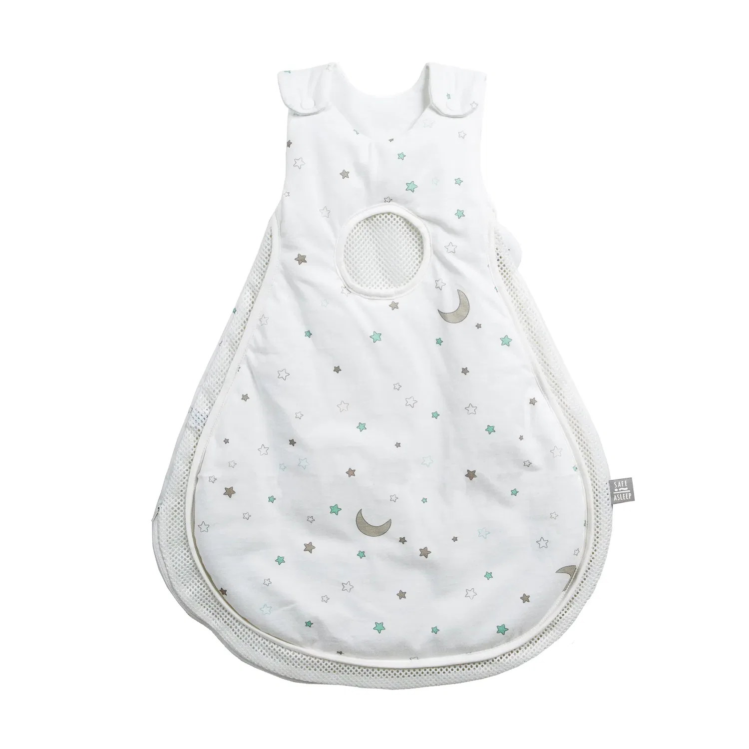 Спальный мешок детский с принтом звезд Air PLUS safe asleep Strampelsack Sternenzauber Roba — фото 3