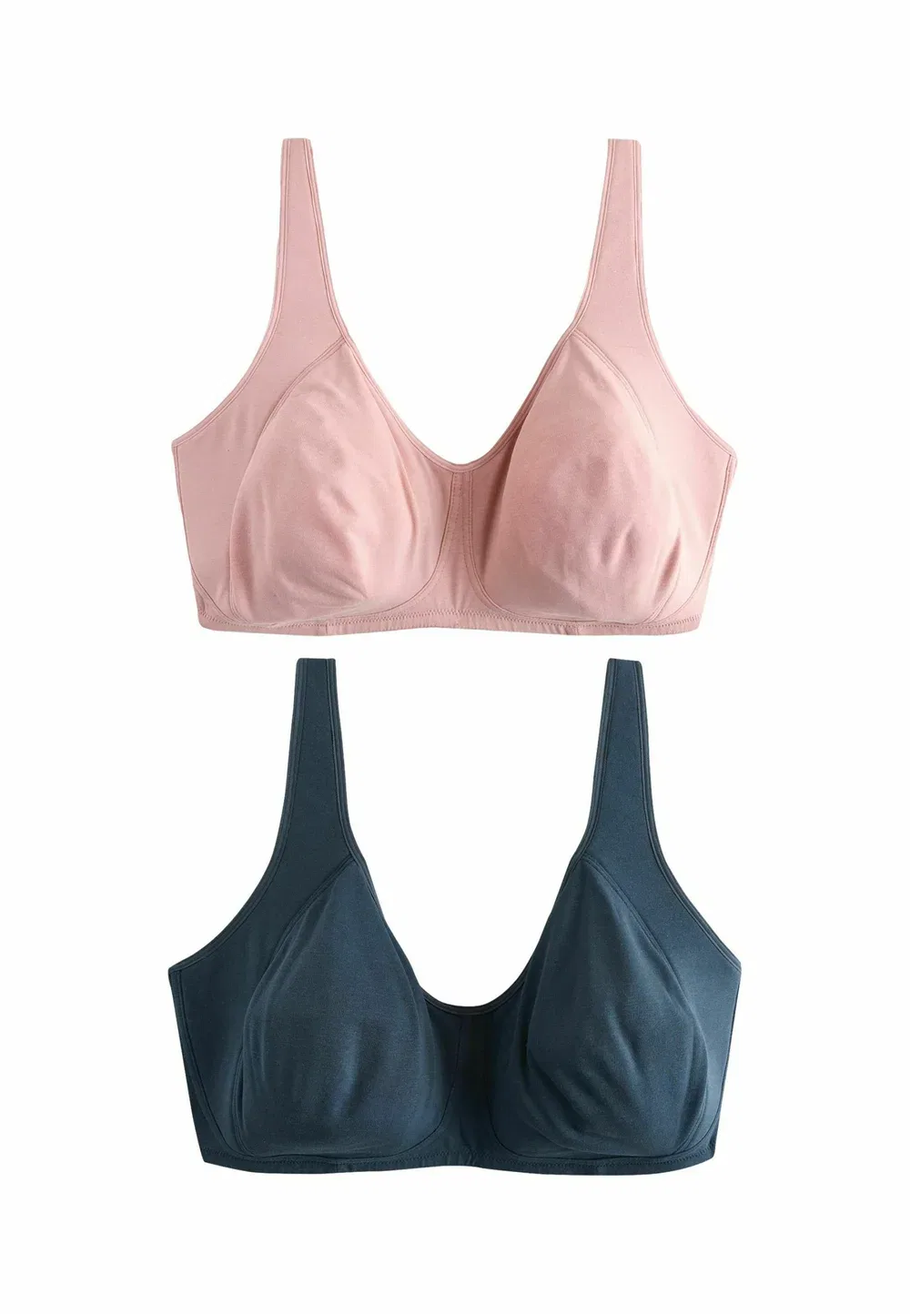2 бюстгальтера в упаковке Next, Navy Pink