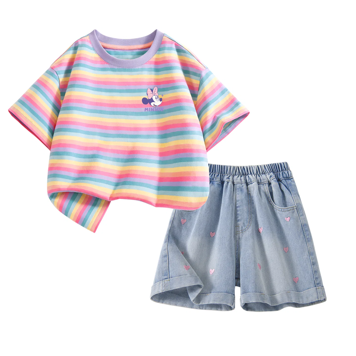 Костюм спортивный, дышащий, Disney, Daisy Knot K Purple, Denim Blue