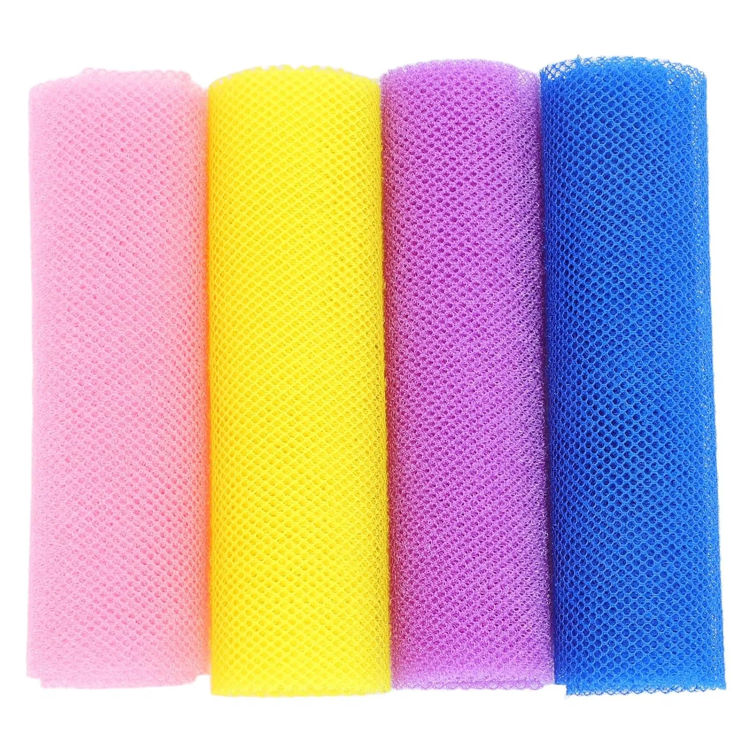 Мочалка для пилинга 4 шт, TOYZFRIENDY, Nylon, 80x30 см