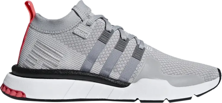 

Кроссовки Adidas EQT Support Mid ADV Primeknit 'Double Grey', серый