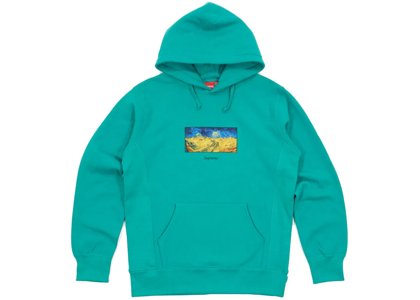 Мужской худи с капюшоном Supreme Sweatshirt, Aqua