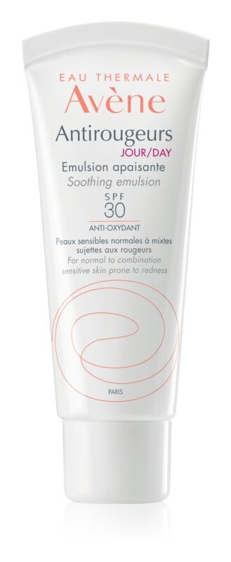 

Ежедневная успокаивающая эмульсия SPF 30 Avène Antirougeurs
