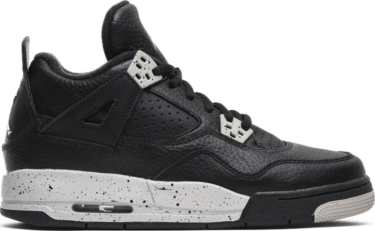 

Кроссовки Air Jordan 4 Retro BG Oreo, черный