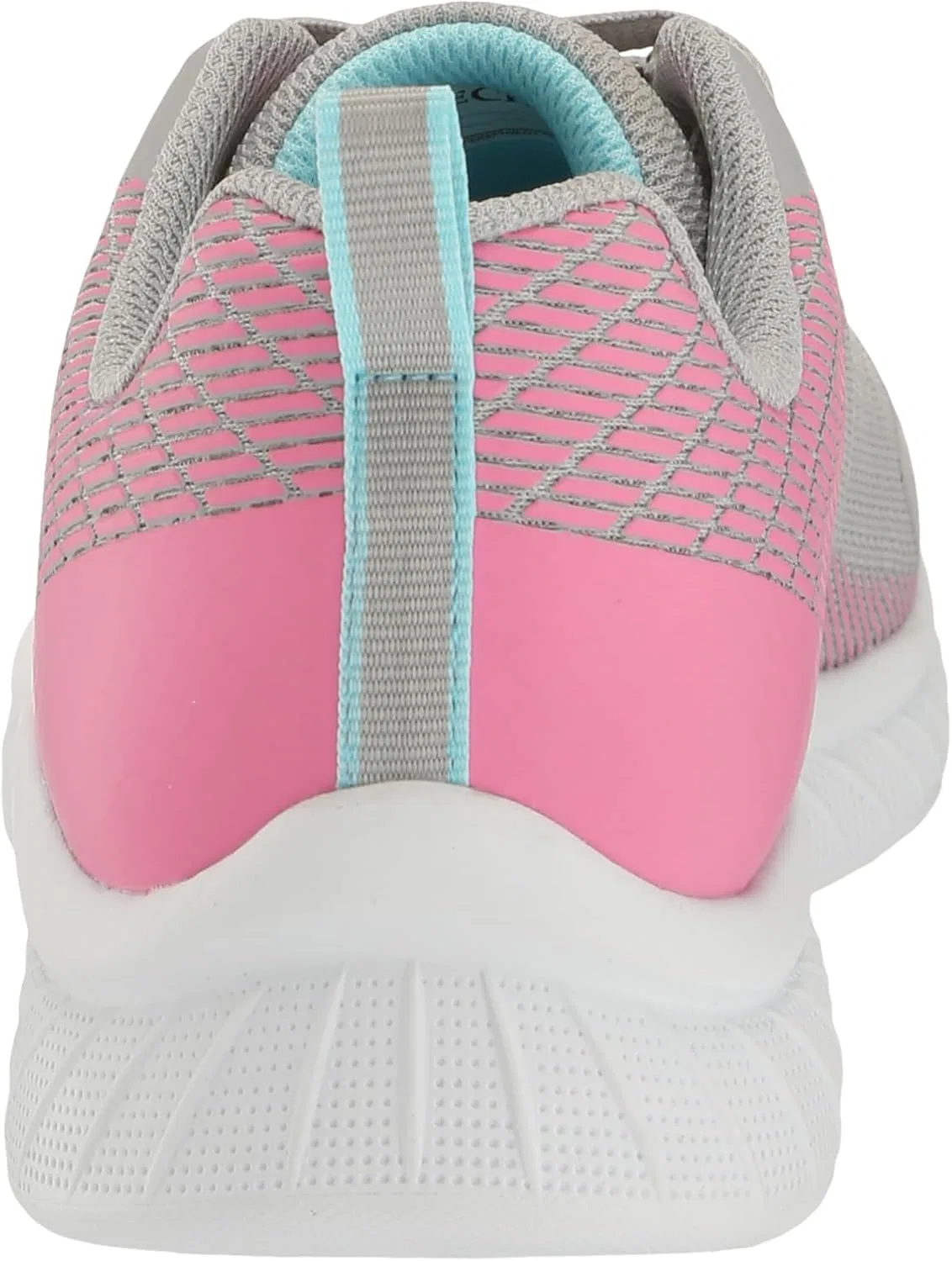 Детские кроссовки для девочек Microspec Plus Summer Skechers, Grey/Pink — фото 3