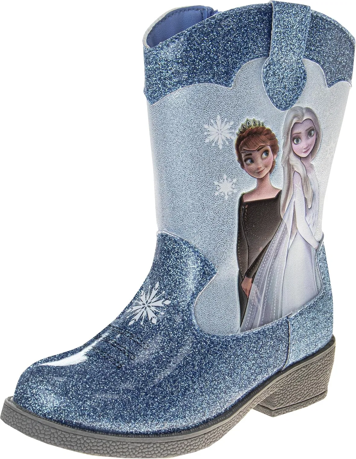 Детские сапоги-ковбойки с принтом Minnie Mouse Cowgirl Western Boots Disney, Blue