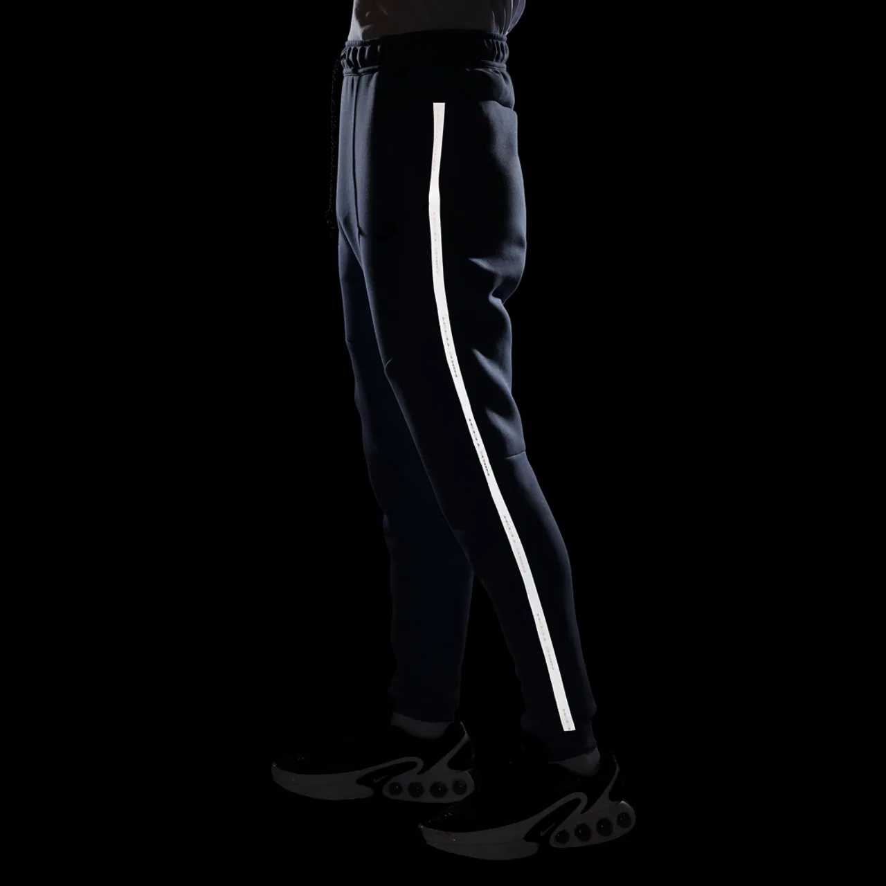 Мужские джоггеры Tech Fleece Nike, цвет Carolina/Black — фото 4
