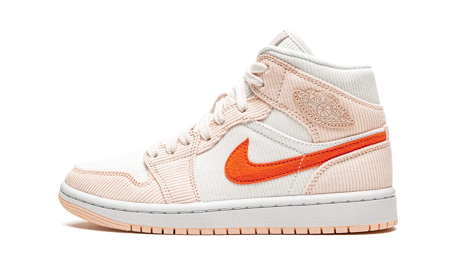 Мужская футболка хлопковая Club Tee NIKE, Sail Orange Orange Quartz