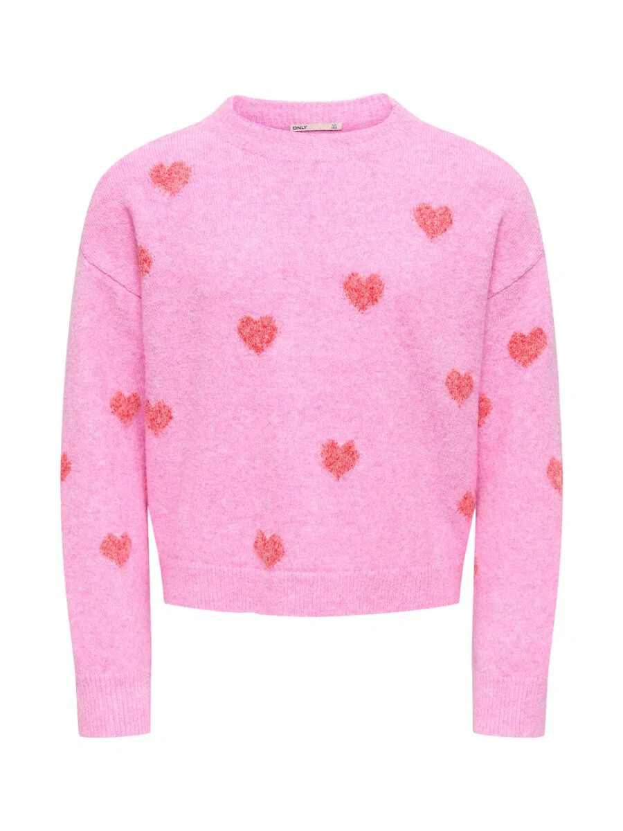 Свитер ONLY GIRLS 'KOGRica' цвета фуксии