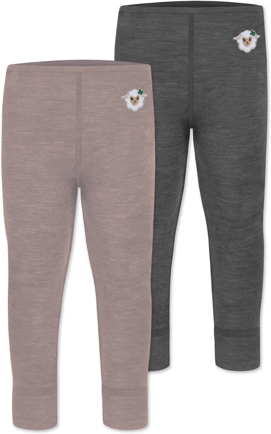 Комплект детских штанов из мериносовой шерсти 2 шт Tutira Normani Outdoor Sports, розовый