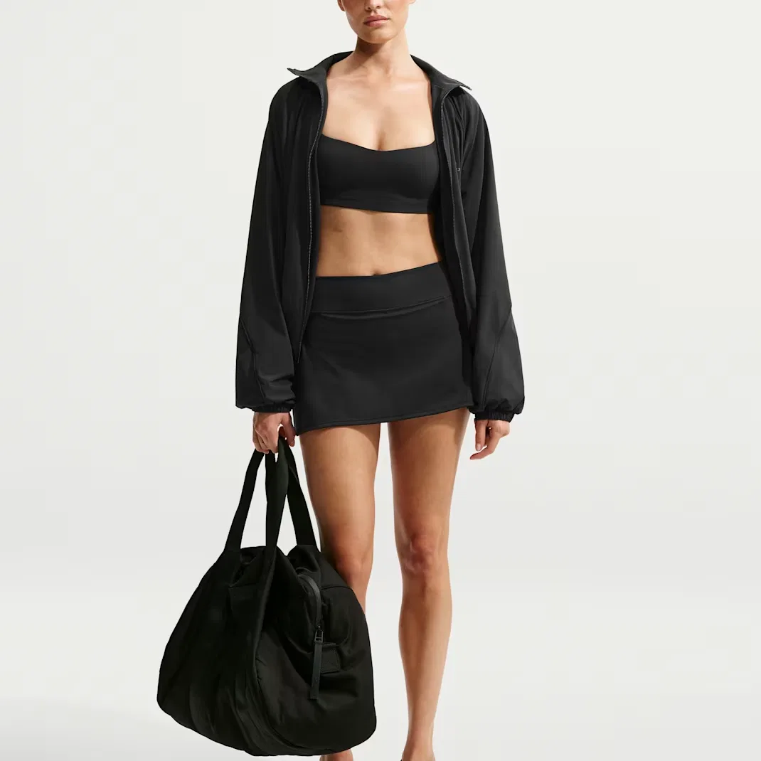Женская юбка-шорты Skort Matte от Nike, цвет NSKM Obsidian — фото 4