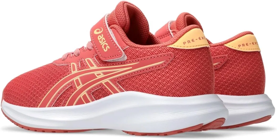 Детские беговые кроссовки для мальчиков PRE Excite 11 PS ASICS, Dark Pink Clay/Orange Glow — фото 3