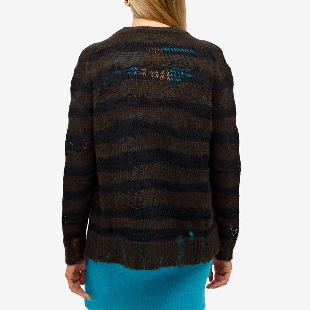 ニット+セーター Acne Studios Karita Mohair Stripe Jumper Джемпер Acne Studios Karita Mohair Stripe Jumper купить выгодно по