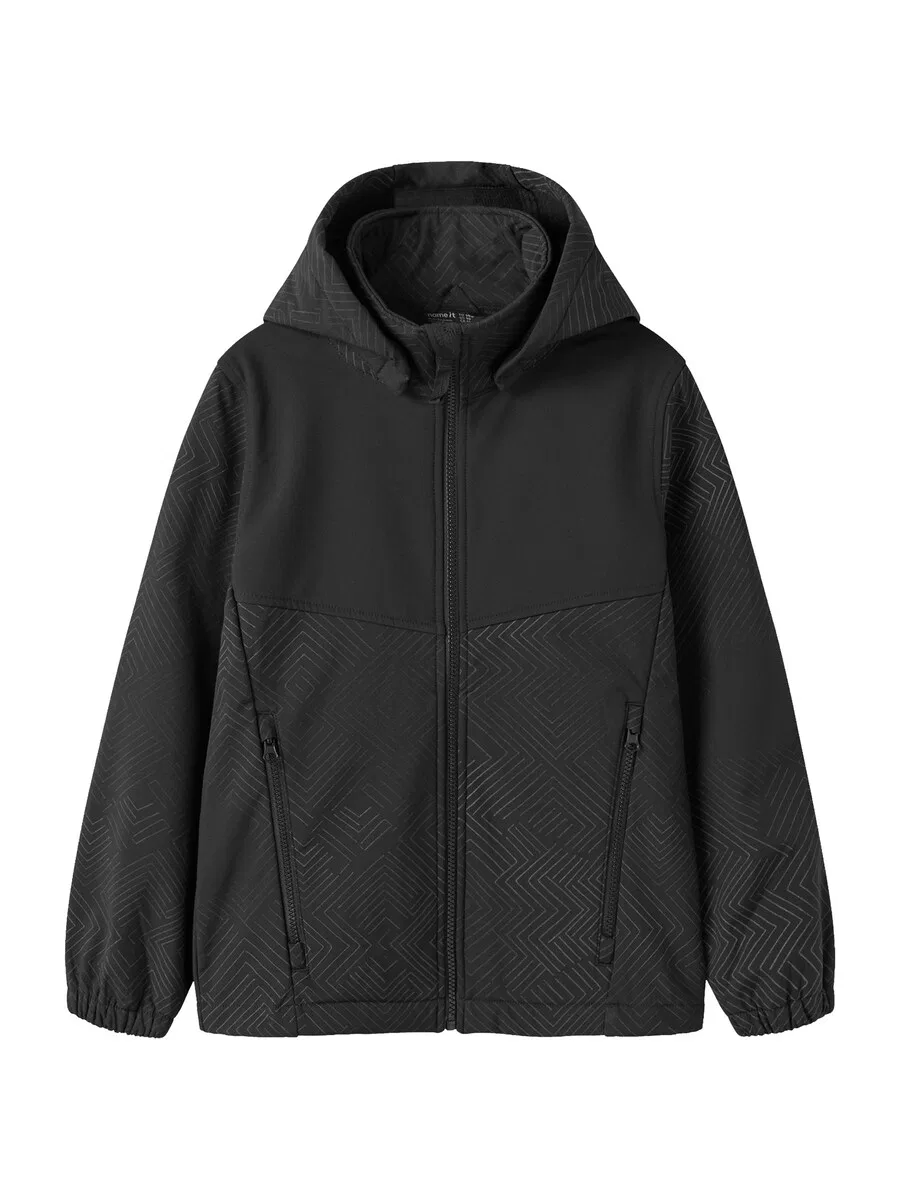 Куртка NAME IT Performance Jacket 'NKMAlfa08' черного цвета