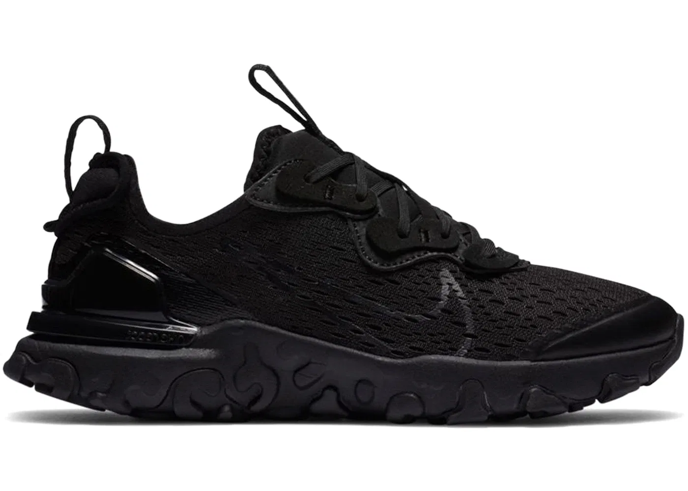 Детские кроссовки Lifestyle Nike React Vision, Black/Smoke Grey/Black