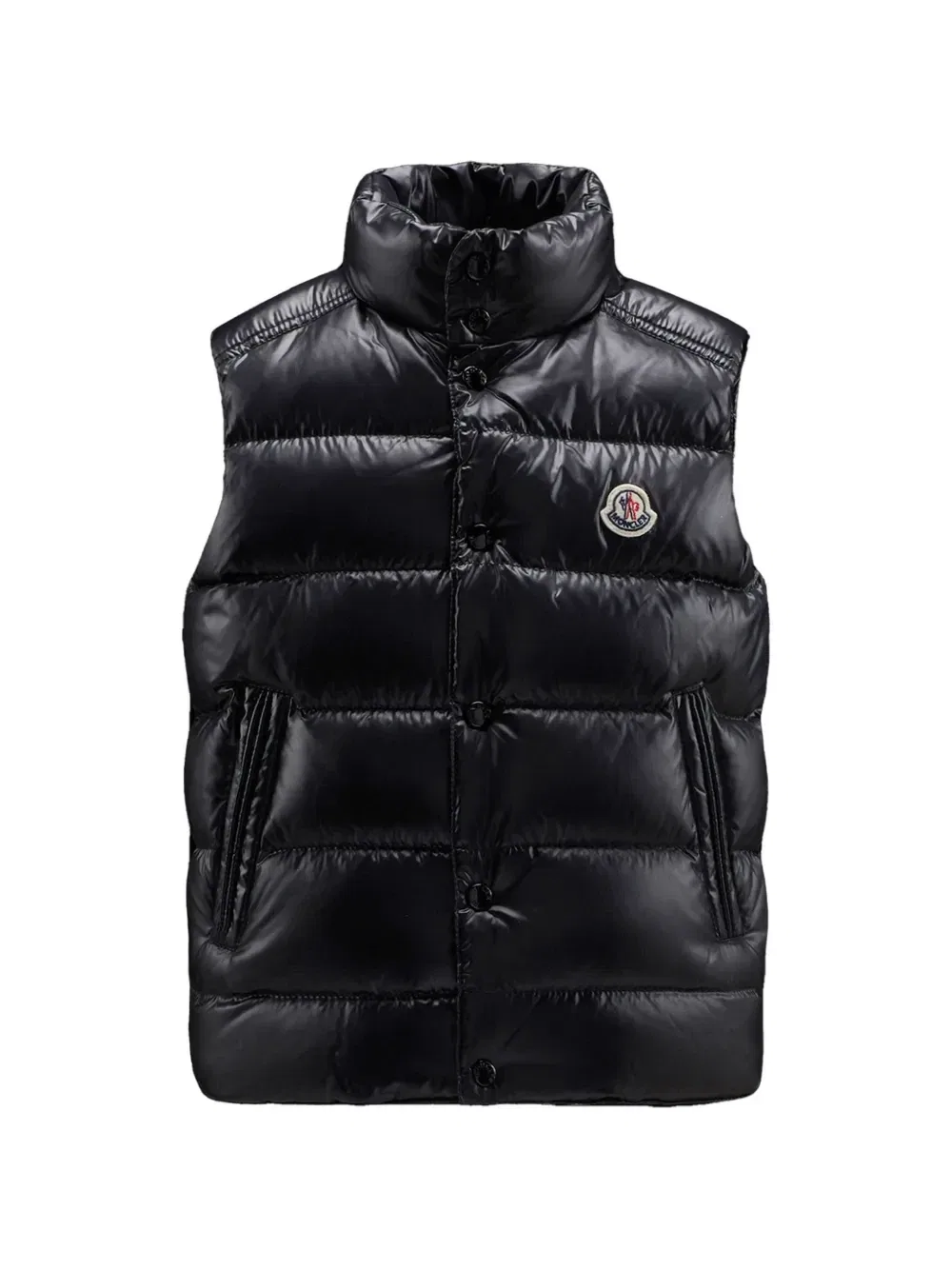 Жилет Tib с утеплителем Moncler Enfant, черный