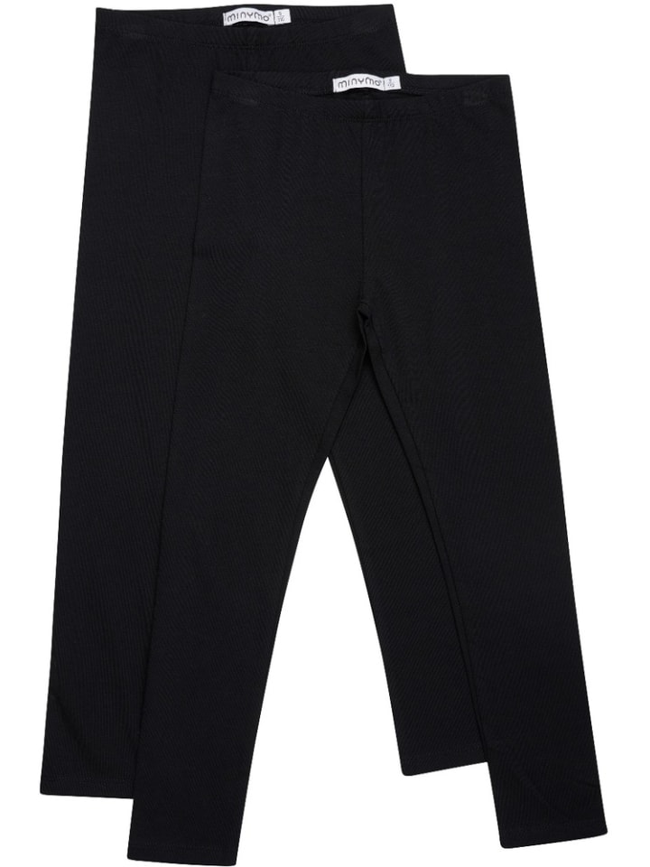 

Леггинсы Basic Leggings (2-pack) Minymo, серый