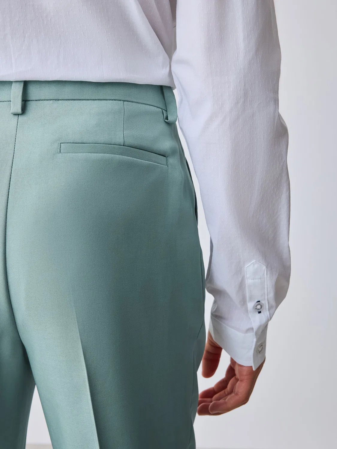 Брюки классические Baker by Ted Baker, цвет Sage Green — фото 4