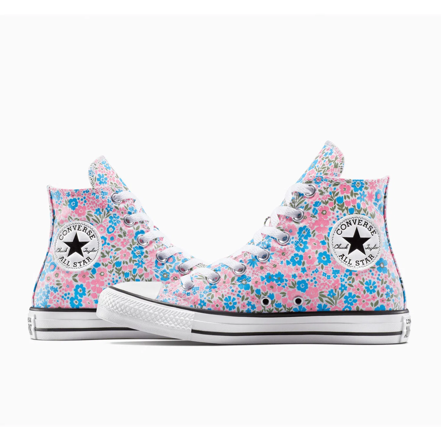 Детские кроссовки Converse Chuck Taylor All Star Mini Flowers, Bunt — фото 3