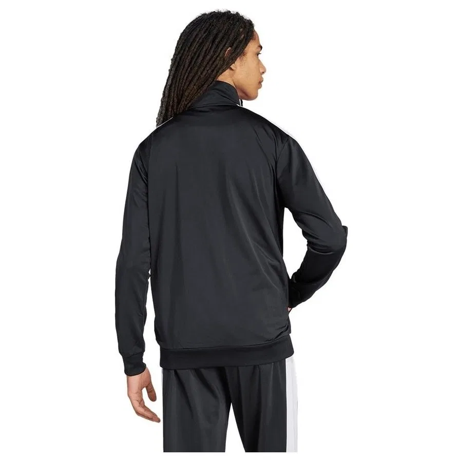 Спортивный свитшот с принтом Colourblock Track Top adidas, Черно-белый — фото 3