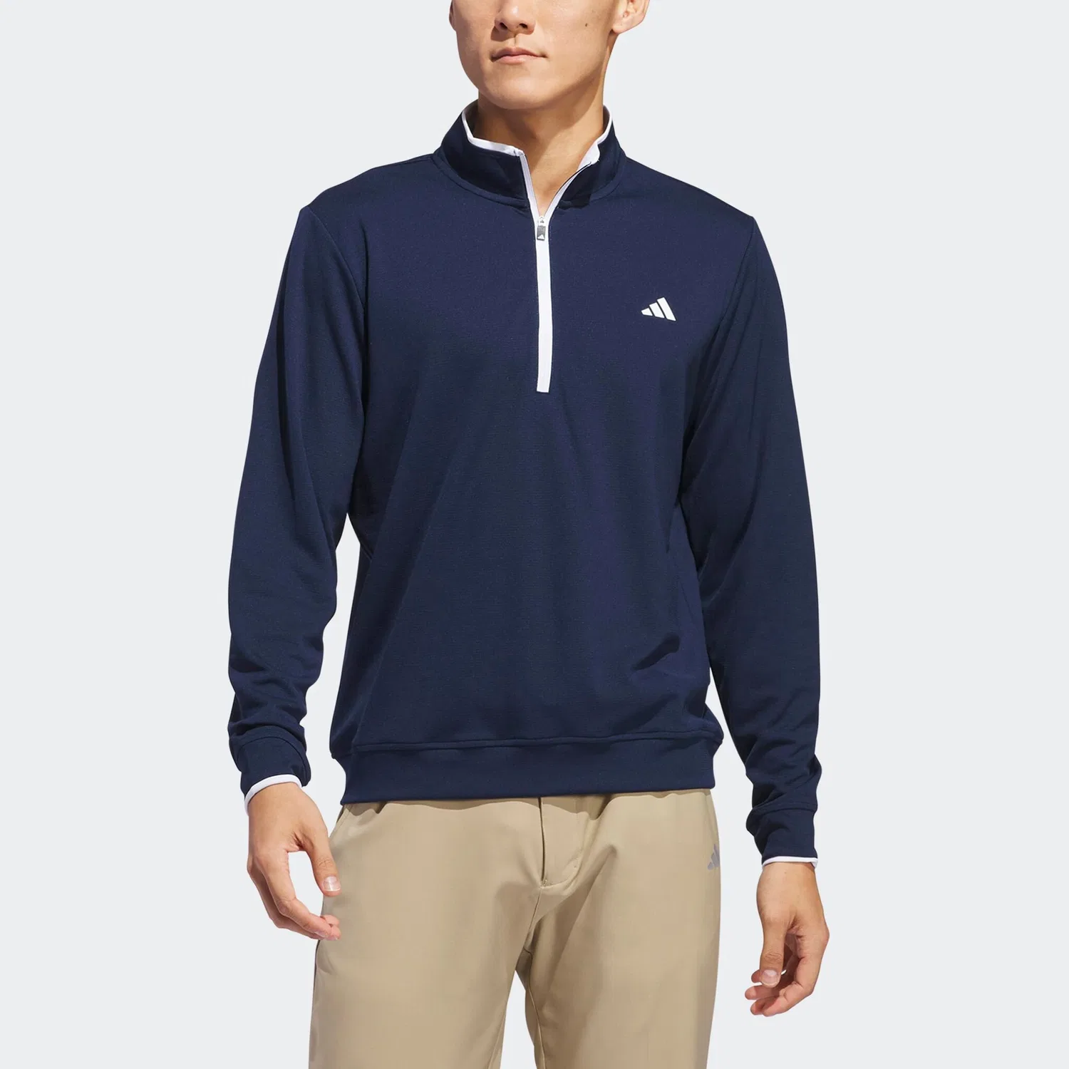 Мужской гольф-худи с застежкой-молнией Adidas Performance, Collegiate Navy — фото 2