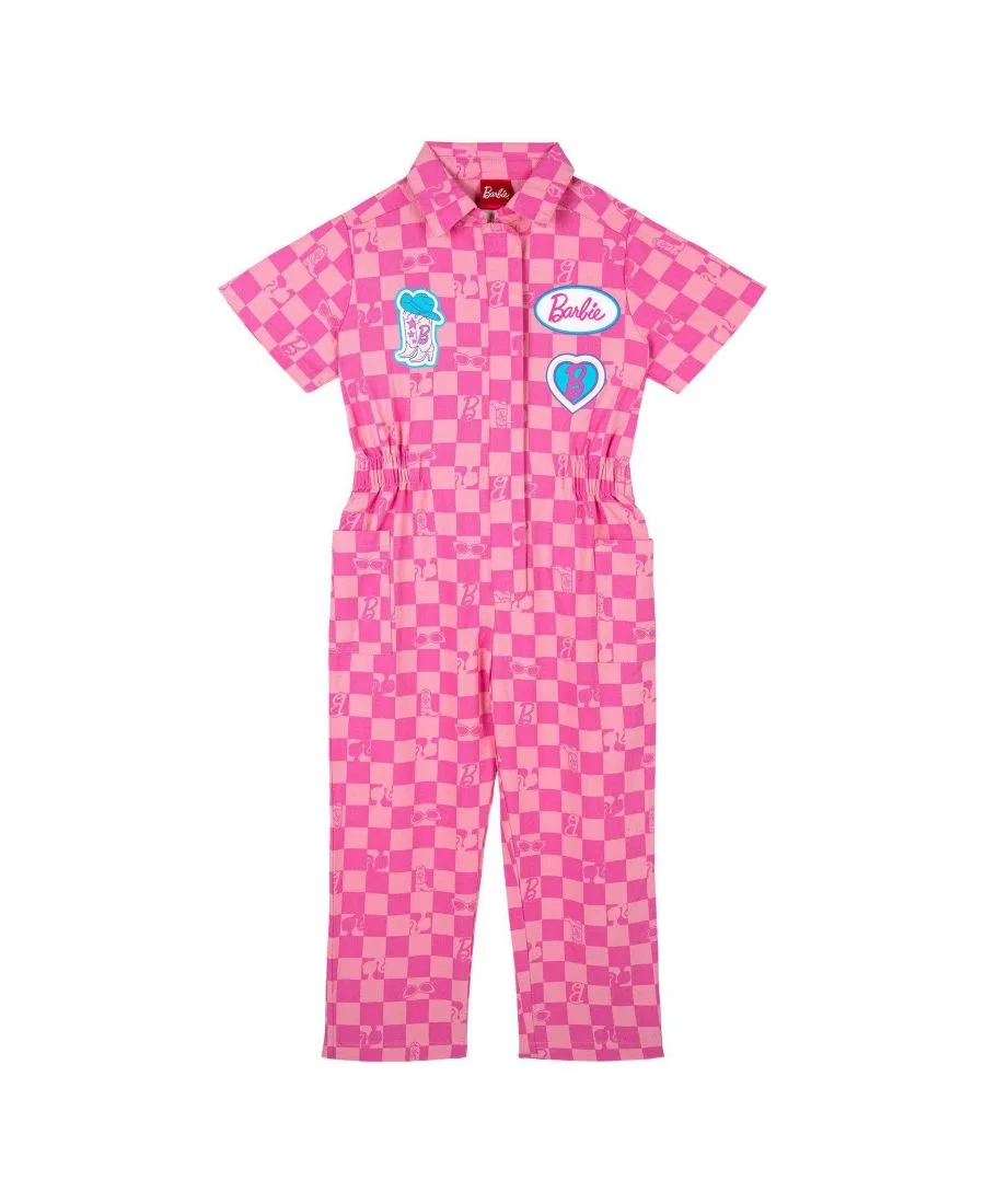 Комбинезон с принтом Barbie Pink Barbie Checker
