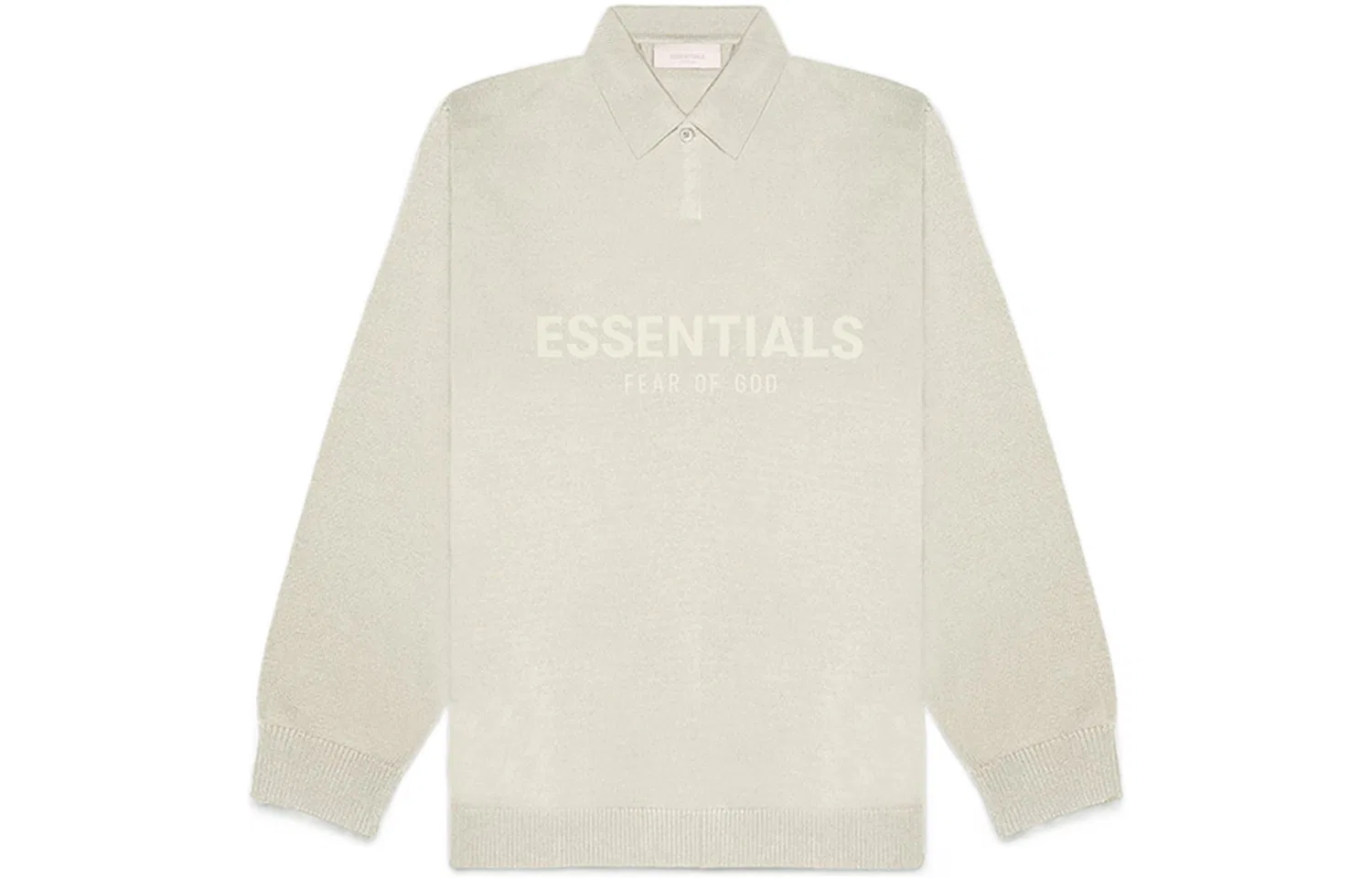 Детское поло с коротким рукавом Fear Of God Essentials, Wheat