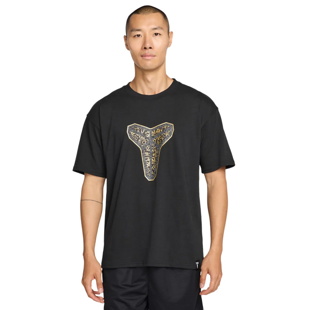 Футболка для мужчин Kobe Dri-FIT M90 Nike, черный/желтый