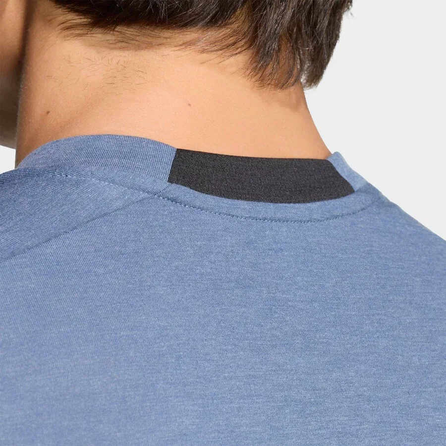 Спортивная футболка ADIDAS PERFORMANCE Regular Performance Shirt в пыльно-голубом цвете — фото 3