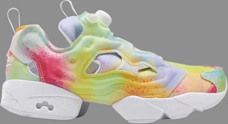 Кроссовки instapump fury 'pride' Reebok, многоцветный - фото