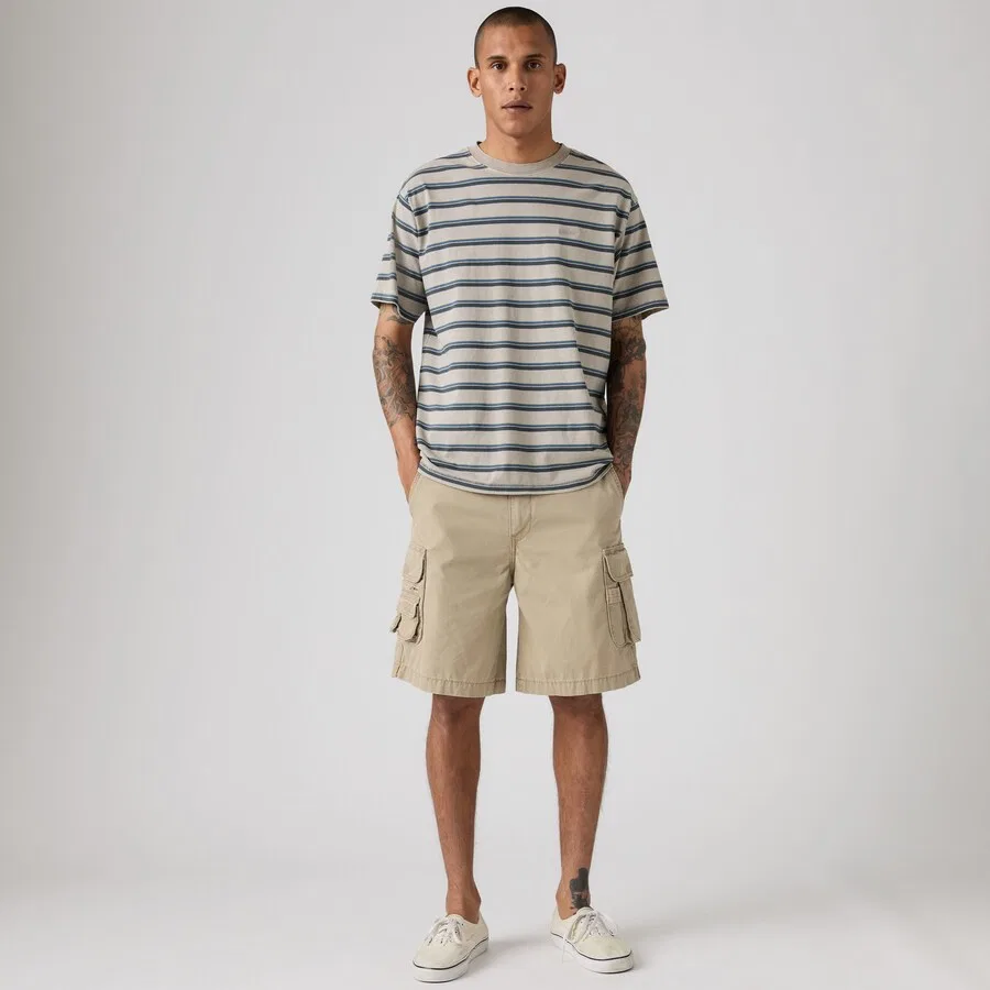 Шорты-карго LEVI'S Regular, модель «Рыболовные шорты-карго», светло-коричневый цвет — фото 2
