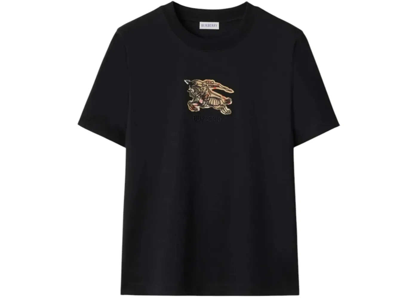 Женская футболка с принтом Frankie Ekd Burberry, Black