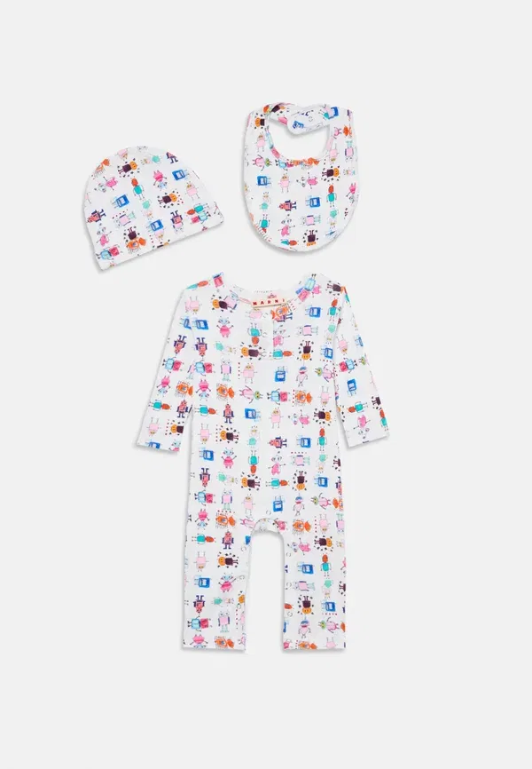 Комплект для сна хлопковый Box set unisex Marni, Whipped Cream